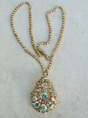 AB Chatons Only Pin Pendant