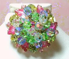 Pastel Navettes Brooch