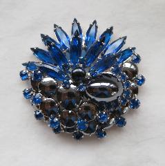 Hematite Cabochons Brooch