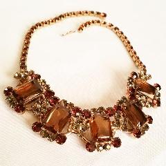 Topaz Emerald Cut Necklace