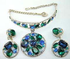 Multiple Colors Pear Necklace