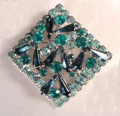Blue Spear Brooch