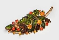 Fall Navettes Brooch
