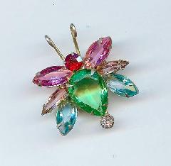 Pastel Pear Brooch