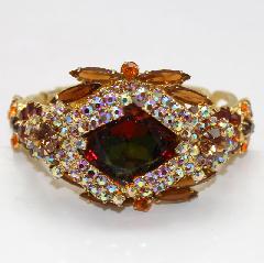 Topaz Dentelle Multi-Color/Shaded Bracelet Clamper