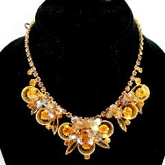 Topaz Navettes Necklace