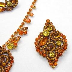 Topaz Baguettes Pin Pendant