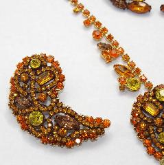 Topaz Baguettes Brooch