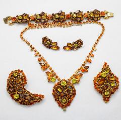 Topaz Baguettes Necklace