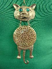 Green Cabochons Pendant