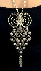 Clear Chatons Only Pendant
