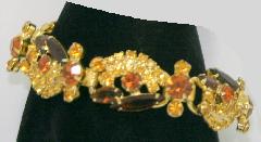 Topaz Navettes Bracelet 5 Link