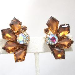 Topaz Kite Earrings Clip