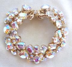 AB Emerald Cut Bracelet 5 Link
