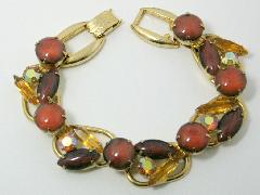 Topaz Cabochons Bracelet 5 Link