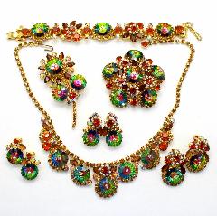 Topaz Navettes Rivoli/Margarita Bracelet 5 Link