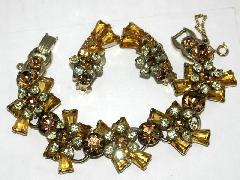Topaz Keystones Bracelet 5 Link