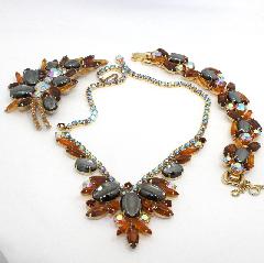 Hematite Scooped Necklace