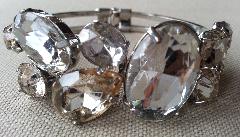 Clear Oval Bracelet Clamper