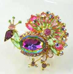 Pastel Pear Multi-Color/Shaded Brooch