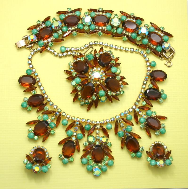 Front view of Topaz Oval Necklace