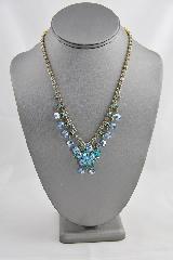 Blue Chatons Only Necklace