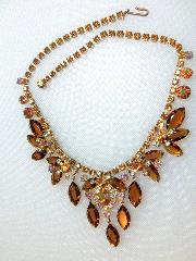 Topaz Navettes Necklace