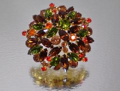 Fall Navettes Brooch