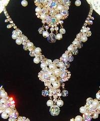 AB Chatons Only Pearl Necklace