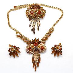 Topaz Navettes Necklace