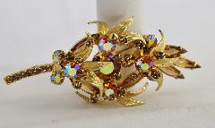 Topaz Navettes Brooch