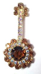Topaz Chatons Only Brooch