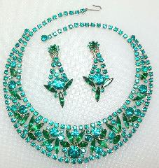 Multiple Colors Navettes Necklace