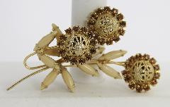 Cabochons Brooch