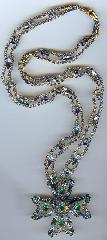 Blue Navettes Necklace