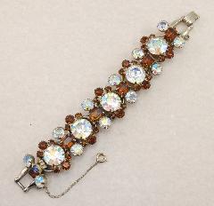 Topaz Baguettes Bracelet 5 Link