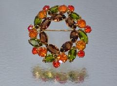 Fall Navettes Brooch