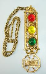 Multiple Colors Cabochons Pendant
