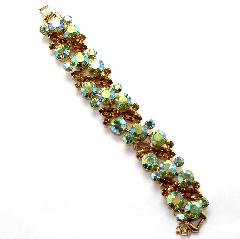 Topaz Navettes Bracelet 5 Link