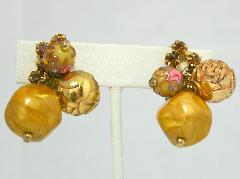 Topaz Chatons Only Earrings Clip