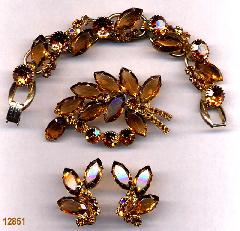 Topaz Navettes Bracelet 5 Link