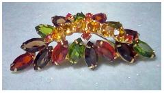 Fall Navettes Brooch