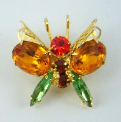 Fall Oval Brooch