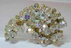 Clear Chatons Only Brooch