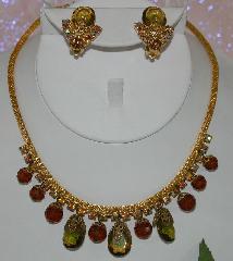 Topaz Chatons Only Givre Necklace