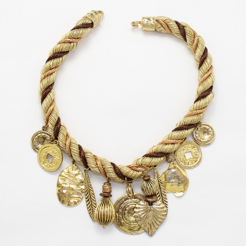 Front view of Topaz Necklace