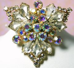 Clear Kite Brooch