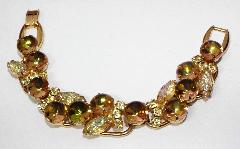Topaz Navettes Molded/Cut Bracelet 5 Link
