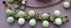 Green Chatons Only Givre Bracelet 5 Link