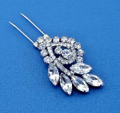 Clear Navettes Fur Clip